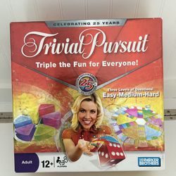 Trivial Pursuit Board Game - 25th Edition 
