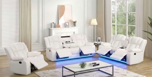 Ace White Reclining Luz Led Bluetooth 🔥🥰🤓🌺🚛🥳💃🏽📍🌹