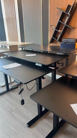 Brand new black standing desk