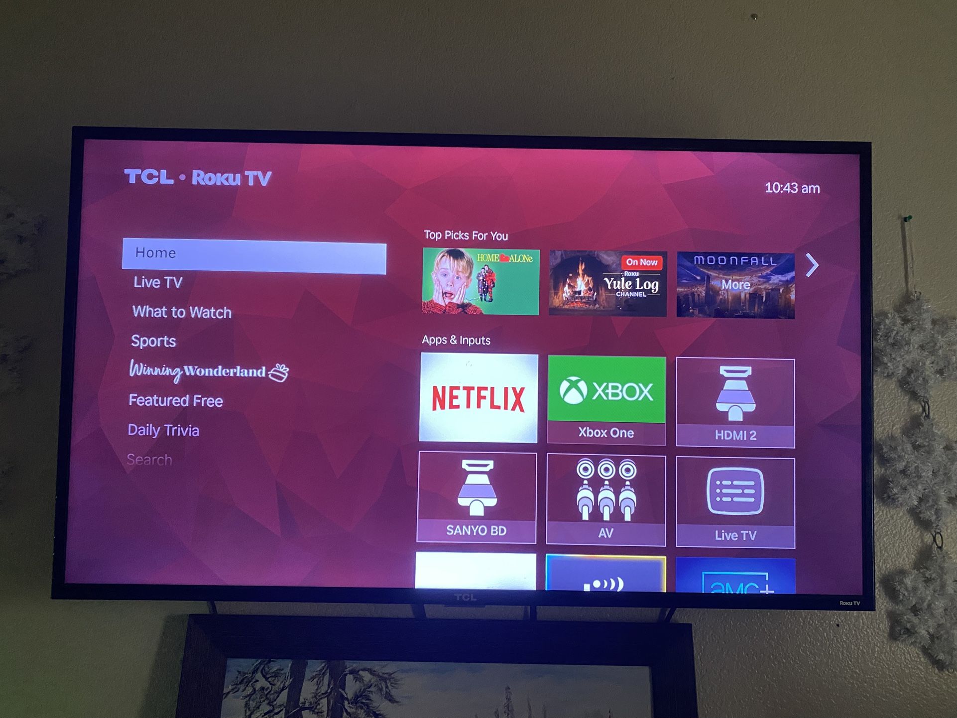 43’ TCL Roku Tv