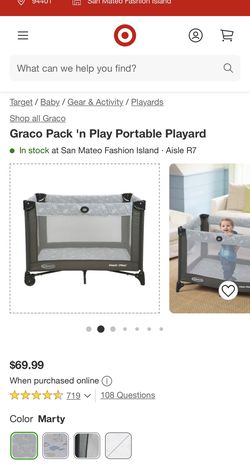 Graco Pack And Play Baby Crib