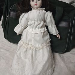 Vintage Porcelain Doll