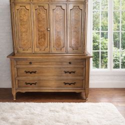 American of Martinsville Vintage Gentleman’s Chest / Armoire Dresser