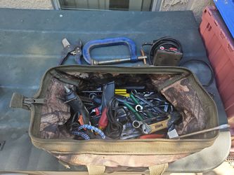 Tool bag with tools