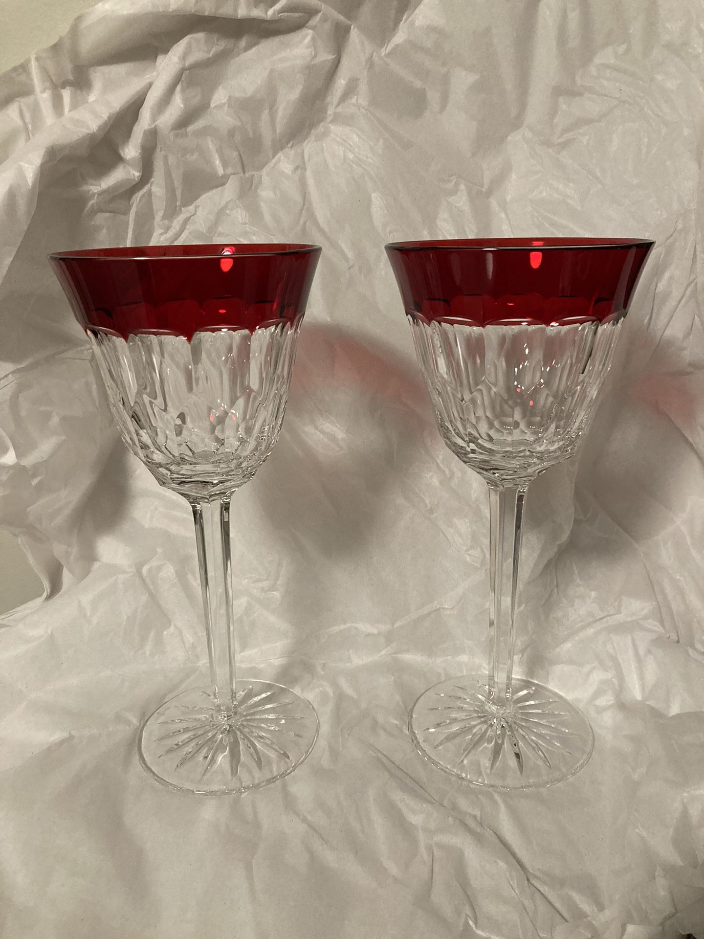 Waterford Crystal Wine Goblets 