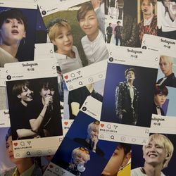 Kpop BTS Instagram Cards