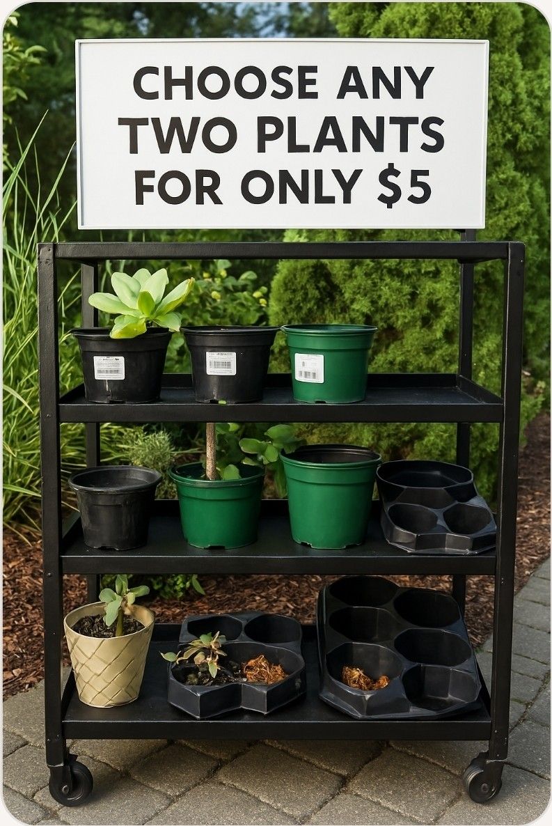 $5 Come Choose Any Two Plants From Succulents To Annuals Perennials Herbs