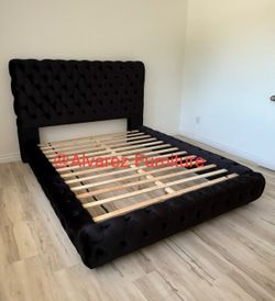 Queen bed frame