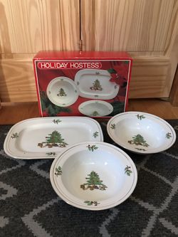 Holiday Hostess 3-piece Serving Set
