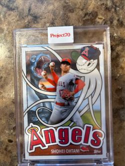 Topps Project70 Shohei Ohtani Angels Baseball Card