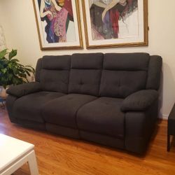 Free Navy Sofa Recliner
