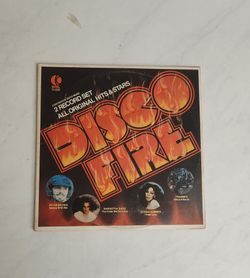 Disco Fire K-Tel 2 Record Set Vinyl LP
