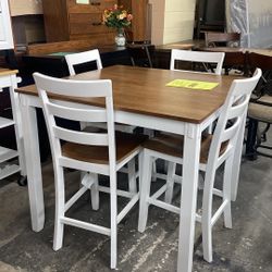 White Dining Table Set