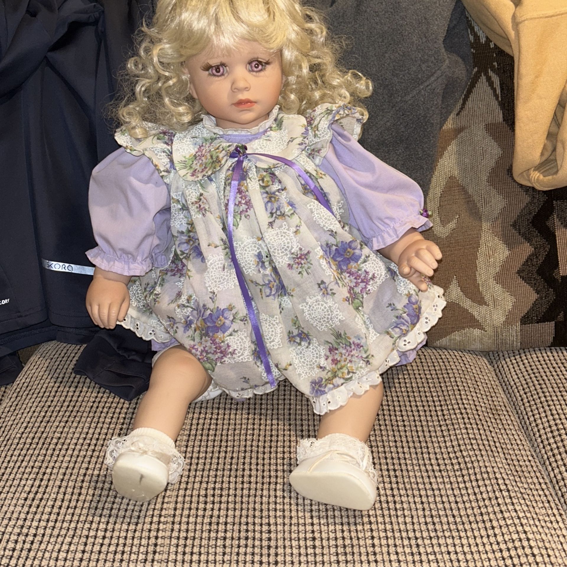 Lloyd Middleton Doll CHERI MCAFOOES ROYAL VIENNA Signed