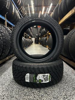 275/45R20 Venom Trail Blade XT Tires (New) – Set of 2