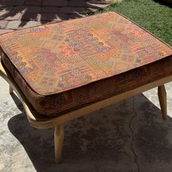 Colorful Patterned foot Chair