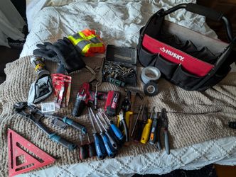 Husky Tool Bag Tools Included 50