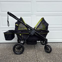 Evenflo Pivot Xplore All-Terrain Stroller Wagon (Wayfarer Black)