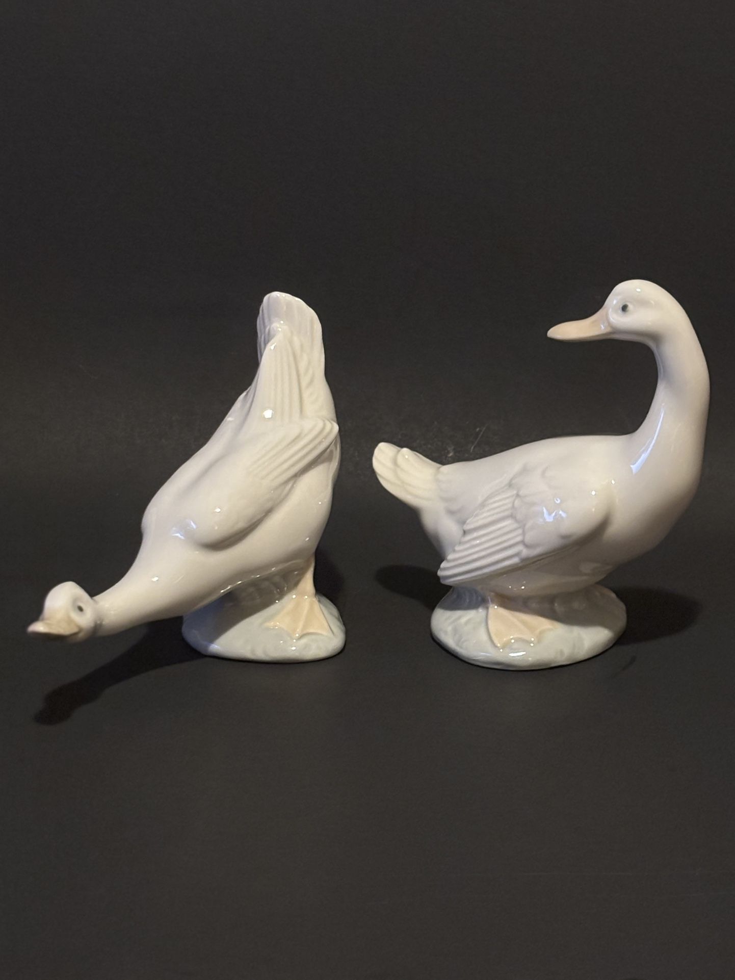 NAO BY LLADRO SET OF 2 GEESE FIGURINES