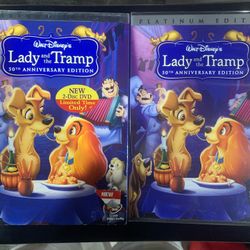 Lady and the Tramp 2-disc set Platinum Edition Disney BRAND NEW FACTORY SEALED