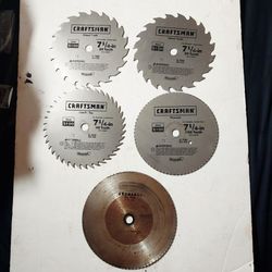 Craftsman 7 1/4-inch Circular Saw Blades