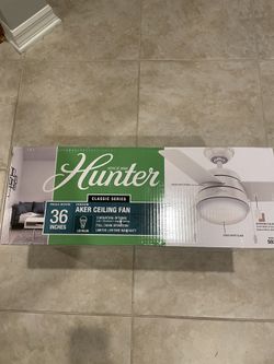Hunter 36” Indoor Ceiling Fan