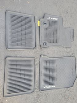 Toyota corolla floor mats 2014-16