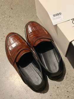 Loewe brown loafers