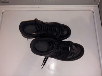 Size 9.5 Black Air Force One’s - Slightly Used, Cleaned