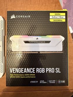 Corsair Vengence RGB 32GB (4x8gb) 3600Mhz XMP II