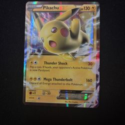 Pokemon TCG Pikachu EX  ( XY174 Black Star PROMO )