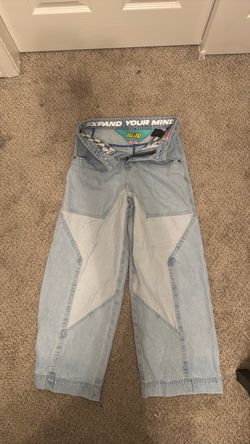 FOR SALE: A.LAB Star Mega Rave Light Blue Jeans