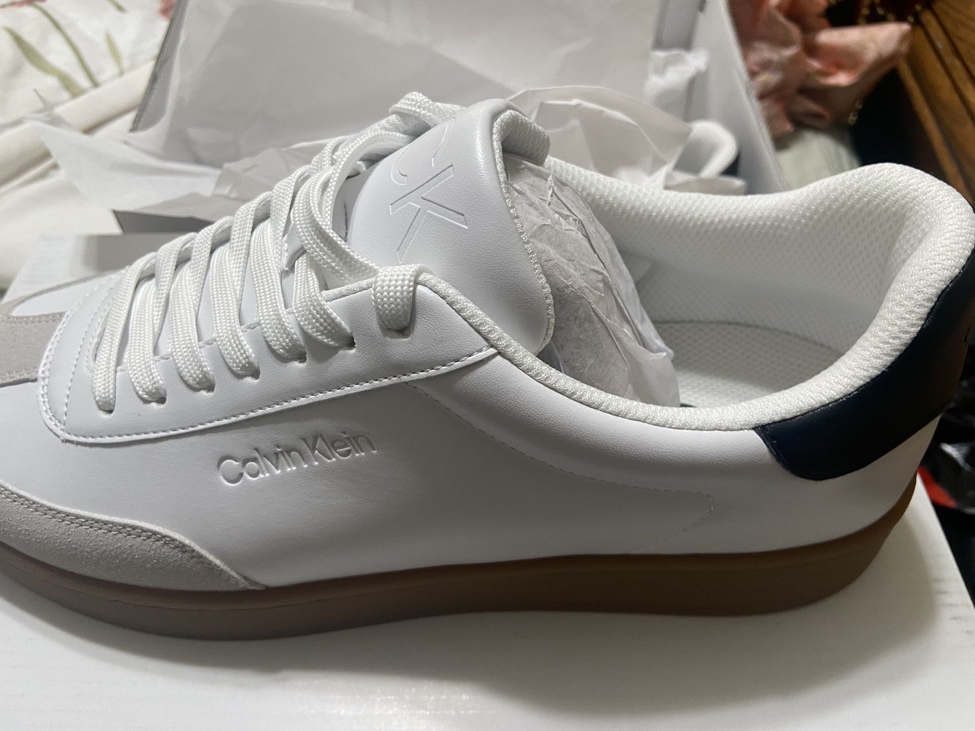 Brand New Calvin Klein Shoes White 11.5 BNWT