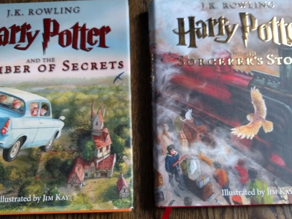Brand New Harry Potter Illustrated Edition Books
