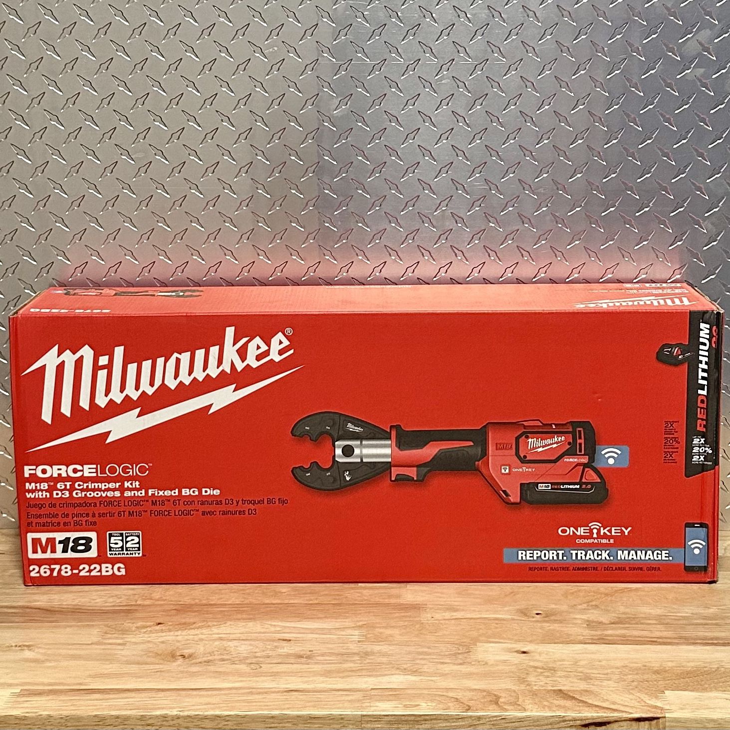 Milwaukee M18 Force Logic 6T Utility Crimper 2678-20