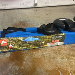 10x10 Tent - Never Used + Weights