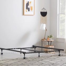 Universal Metal Bed Frames NIB Fits All Mattress Sizes Twin Full Queen King California King XL Twin 
