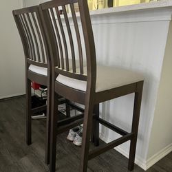 Set of 2 Bar Stools – IKEA – Great Condition