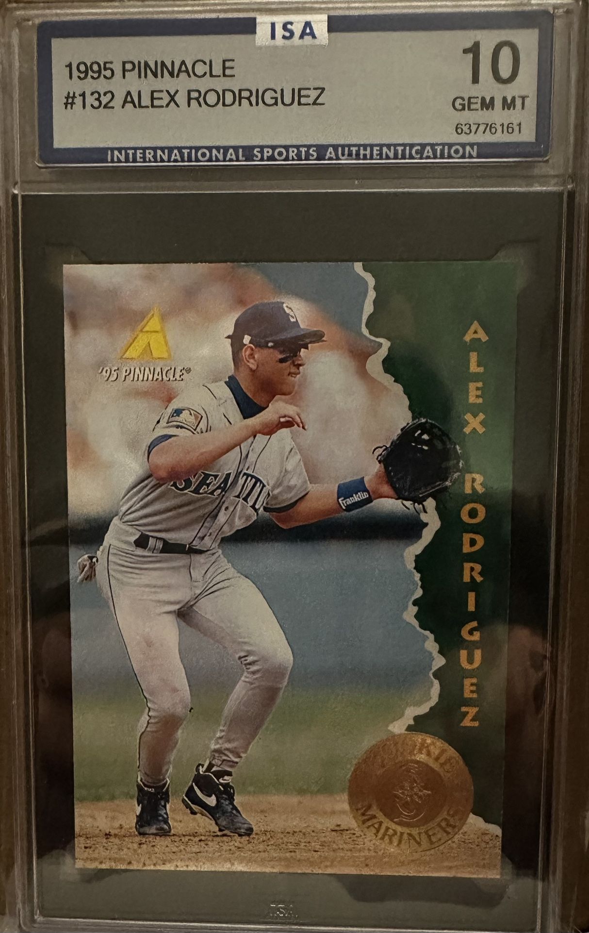 Rodriguez 1995 Pinnacle Rookie Card