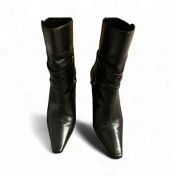 Usina Genuine Leather Booties – Made in Brazil – Size 9B 