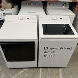 Lg Washer Dryer 