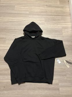 Black Essentials Hoodie Size XXL
