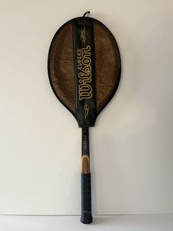 Vintage Wilson Advantage Strata Bow Wood Tennis Racket