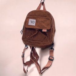 Small Brown Backpack
