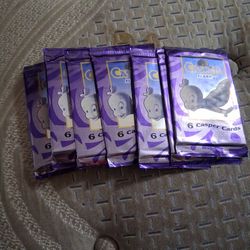 7 Packs Of 1995 Fleer Casper The Friendly Ghost Cards