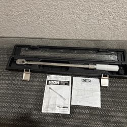 Icon Professional Torque Wrench 1/2” 3/8” Drive 