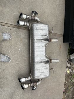 Corvette exhaust