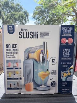 🔥 BRAND NEW Ninja SLUSHi Professional Frozen Drink Maker – Black/Silver & Blue Available! 🔥