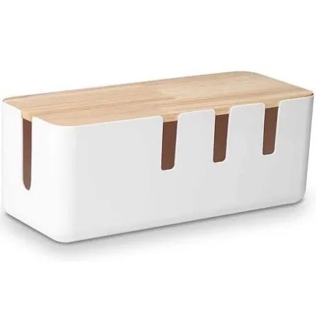 Cord Organizer Box β Cable Management Solution for Power Strips and Cords