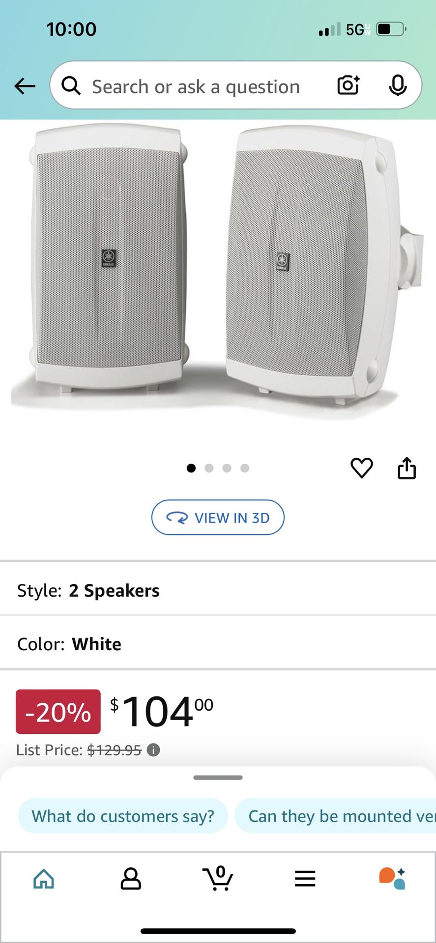 Yamaha Speakers